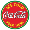 Ice Cold Tin Coca-Cola Sign