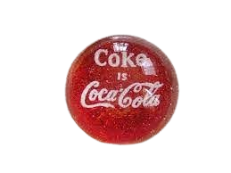 Coca-Cola Paperweight - Coke is Coca-Cola