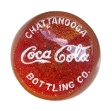 Coca-Cola Paperweight Chattanooga