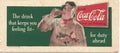 Coca-Cola Blotter - Train Engineer